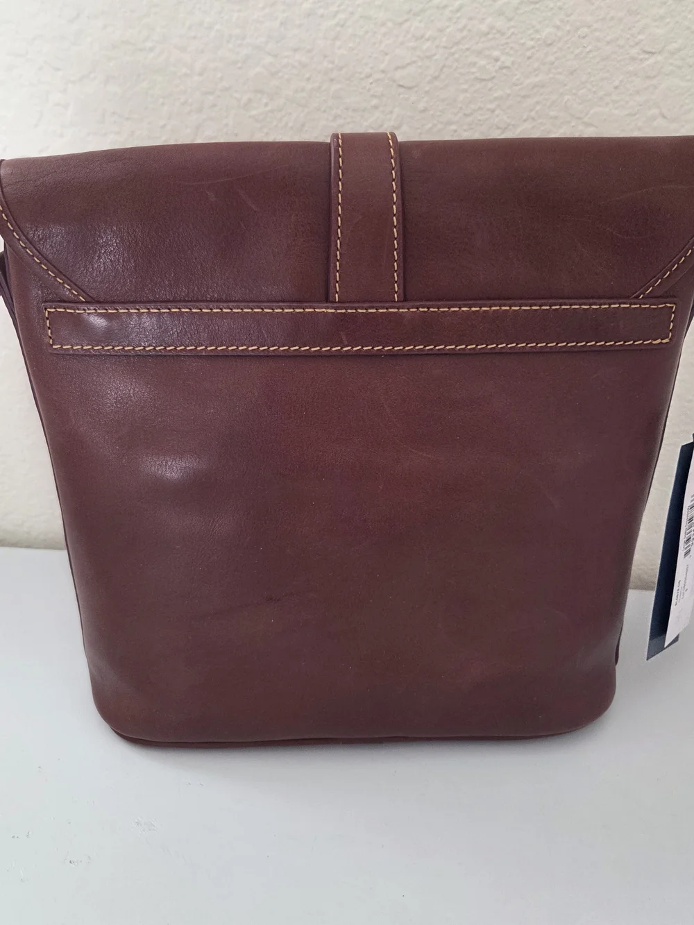 Dooney & Bourke Florentine Large Dottie Crossbody  Chestnut